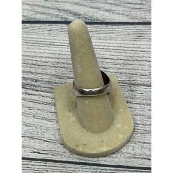 Vintage Navajo Sterling Silver Turquoise Native American Jewelry Ring Size 9.5 - Picture 5 of 9